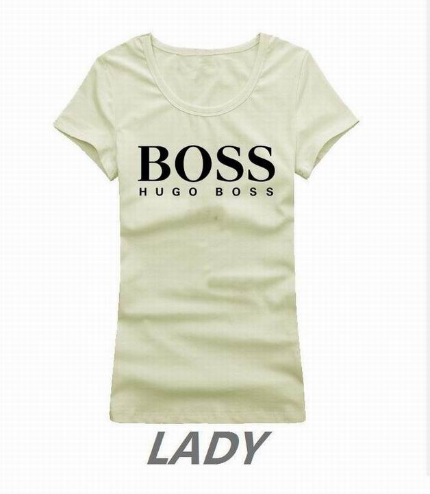 BOSS short round collar T woman S-XL-017